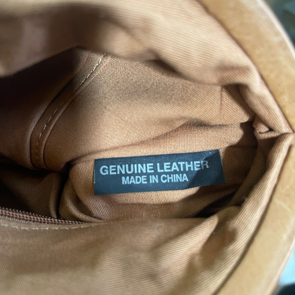 Fossil Tan Leather Women's Bag - Picture 8 of 12